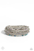 Load image into Gallery viewer, Stellar Sequence Blue Bracelet - Paparazzi Accessories
