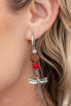 Load image into Gallery viewer, Take BEAD Red Earrings - Paparazzi Accessories