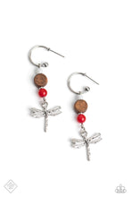 Load image into Gallery viewer, Take BEAD Red Earrings - Paparazzi Accessories