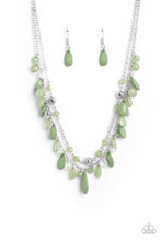 Load image into Gallery viewer, Flirty Flood Green Necklace - Paparazzi Accessories