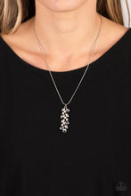 Load image into Gallery viewer, Pearls Before VINE Silver Necklace - Paparazzi Accessories