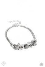 Load image into Gallery viewer, Draped Dedication White Bracelet - Paparazzi Accessories