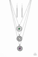 Load image into Gallery viewer, Geographic Grace Purple Necklace - Paparazzi Accessories