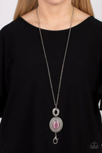 Load image into Gallery viewer, Fairytale Finesse Pink Lanyard Necklace - Paparazzi Accessories