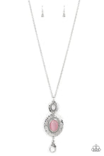 Load image into Gallery viewer, Fairytale Finesse Pink Lanyard Necklace - Paparazzi Accessories