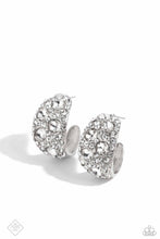 Load image into Gallery viewer, Freethinking Finesse White Earrings - Paparazzi Accessories