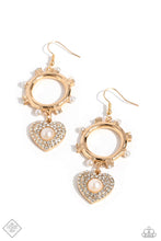 Load image into Gallery viewer, Romantic Relic Gold Earrings - Paparazzi Accessories