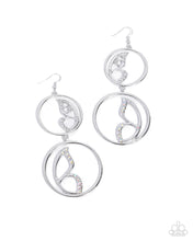 Load image into Gallery viewer, Admittedly Aerial White Earrings - Paparazzi Accessories