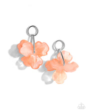 Load image into Gallery viewer, Glassy Garden Orange Earrings - Paparazzi Accessories