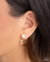 Load image into Gallery viewer, Decade Dance Gold Post Earrings - Paparazzi Accessories