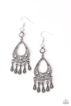 Load image into Gallery viewer, Viva La Diva White Earrings - Paparazzi Accessories