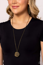 Load image into Gallery viewer, Planted Possibilities Brass Necklace - Paparazzi Accessories