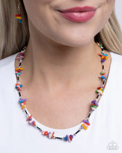 Load image into Gallery viewer, Multicolored Marathon Multi Necklace - Paparazzi Accessories