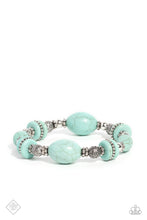 Load image into Gallery viewer, Changing Cleopatra Blue Bracelet - Paparazzi Accessories