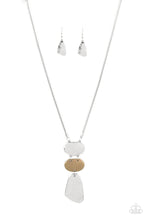 Load image into Gallery viewer, Riverside Respite Silver Necklace - Paparazzi Accessories