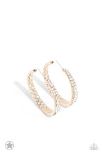 Load image into Gallery viewer, GLITZY by Association Gold Earrings - Paparazzi Accessories