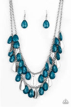 Load image into Gallery viewer, Life of the Fiesta Blue Necklace - Paparazzi Accessories