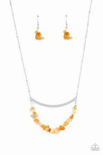 Load image into Gallery viewer, Pebble Prana Yellow Necklace - Paparazzi Accessories