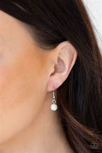 Load image into Gallery viewer, Medallion Meadow White Necklace - Paparazzi Accessories