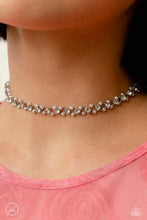 Load image into Gallery viewer, Classy Couture White Choker - Paparazzi Accessories