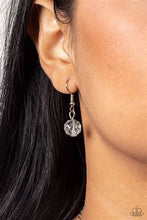 Load image into Gallery viewer, Tasteful Teardrops White Necklace - Paparazzi Accessories