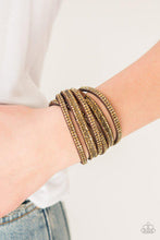 Load image into Gallery viewer, Rock Star Attitude Brass Bracelet - Paparazzi Accessories