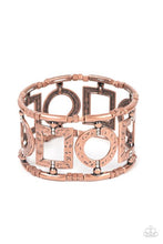 Load image into Gallery viewer, Framed and Fabulous Copper Bracelet - Paparazzi Accessories
