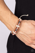 Load image into Gallery viewer, Lodge Luxe Pink Bracelet - Paparazzi Accessories