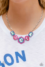Load image into Gallery viewer, Evolving Elegance Pink Necklace - Paparazzi Accessories
