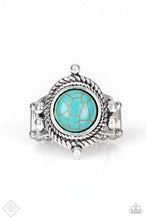 Load image into Gallery viewer, Prone To Wander Blue Ring - Paparazzi Accessories
