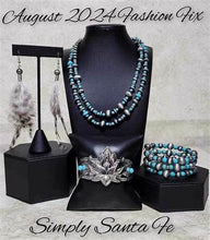 Load image into Gallery viewer, August 2024 Simply Santa Fe Fashion Fix Set - Paparazzi Accessories