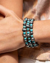Load image into Gallery viewer, Desert Demand Blue Bracelet - Paparazzi Accessories
