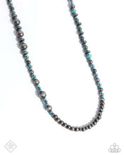 Load image into Gallery viewer, Daring Desert Blue Necklace - Paparazzi Accessories
