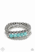 Load image into Gallery viewer, Wildland Wanderer Blue Bracelet - Paparazzi Accessories