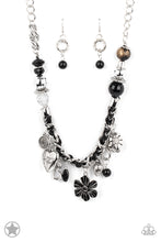 Load image into Gallery viewer, Charmed, I Am Sure Black Necklace - Paparazzi Accessories