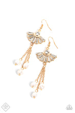 Load image into Gallery viewer, London Season Lure Gold Earrings - Paparazzi Accessories