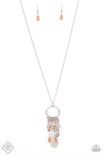 Load image into Gallery viewer, Totally Trolling Orange Necklace - Paparazzi Accessories