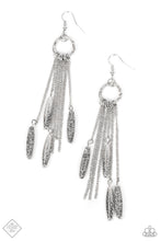 Load image into Gallery viewer, Thrifty Tassel Silver Earrings - Paparazzi Accessories
