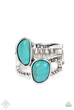 Load image into Gallery viewer, True to You Blue Ring - Paparazzi Accessories