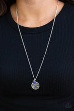 Load image into Gallery viewer, Star-Spangled Sass Blue Necklace - Paparazzi Accessories
