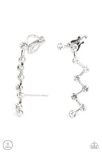 Load image into Gallery viewer, Clamoring Constellations White Earrings - Paparazzi Accessories