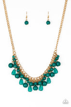 Load image into Gallery viewer, Tour de Trendsetter Green Necklace - Paparazzi Accessories