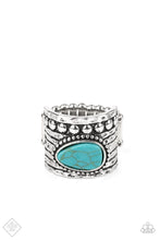 Load image into Gallery viewer, Eco Energy Blue Ring - Paparazzi Accessories