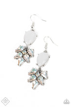 Load image into Gallery viewer, Ethereal Effervescence White Earrings - Paparazzi Accessories
