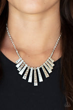 Load image into Gallery viewer, The MANE Course Silver Necklace - Paparazzi Accessories