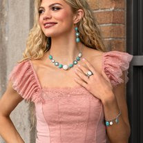 Load image into Gallery viewer, March 2023 Simply Santa Fe Fashion Fix Set - Paparazzi Accessories