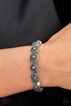Load image into Gallery viewer, Eye-Opening Opulence Silver Bracelet - Paparazzi Accessories
