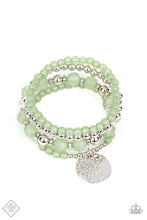 Load image into Gallery viewer, Surfer Style Green Bracelet. - Paparazzi Accessories