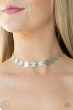Load image into Gallery viewer, Reflection Detection Silver Choker Necklace Paparazzi