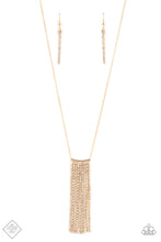 Load image into Gallery viewer, Stellar Crescendo Gold Necklace - Paparazzi Accessories